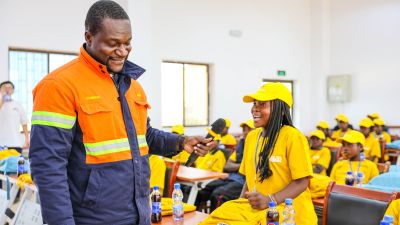 COMMUS SAS accueille les enfants de Tshizuza pour une journée de découverte du monde minier